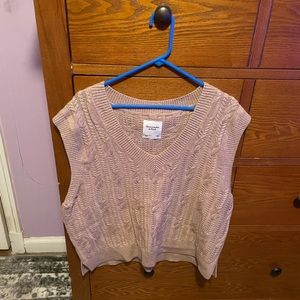 NWT Brown Sweater Vest in XXL